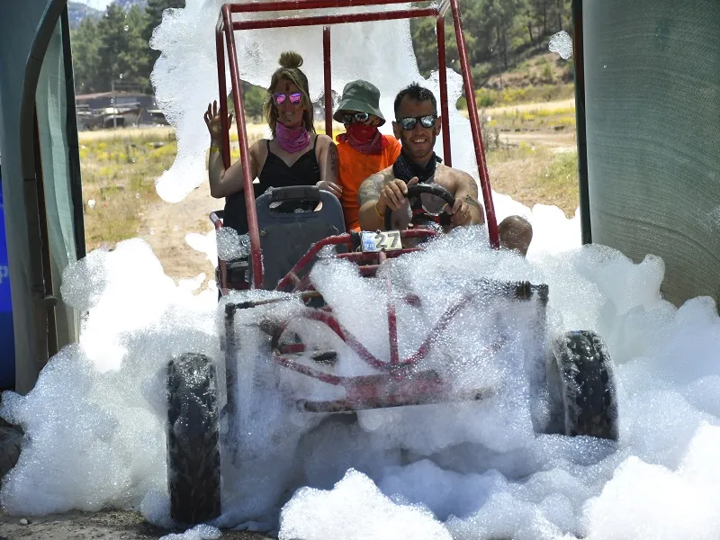 Marmaris: Family Buggy Safari, Foam Party w/ Return Transfers