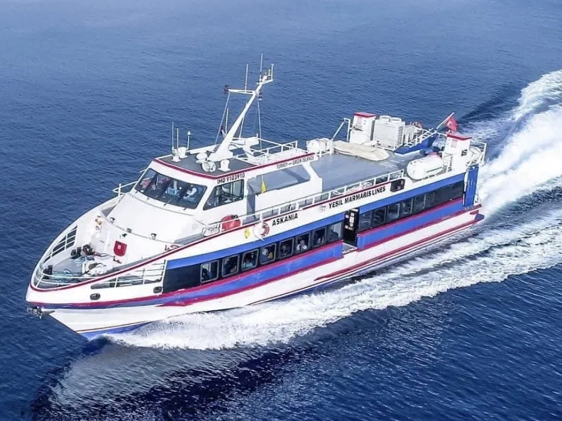 Marmaris Rhodes Ferry Ticket With Hotel Transfer